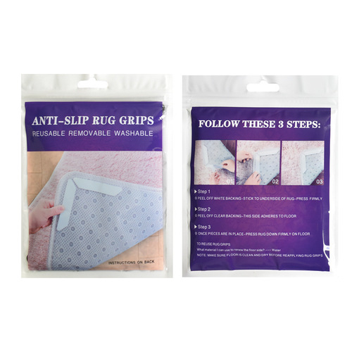 Amazon black and white carpet anti-slip stickers trapezoidal right angle L-shaped carpet floor mat fixed stickers pu carpet stickers