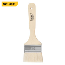得力工具DL528102羊毛刷2寸2把羊毛刷3件套乳胶漆刷墙（2把/包）