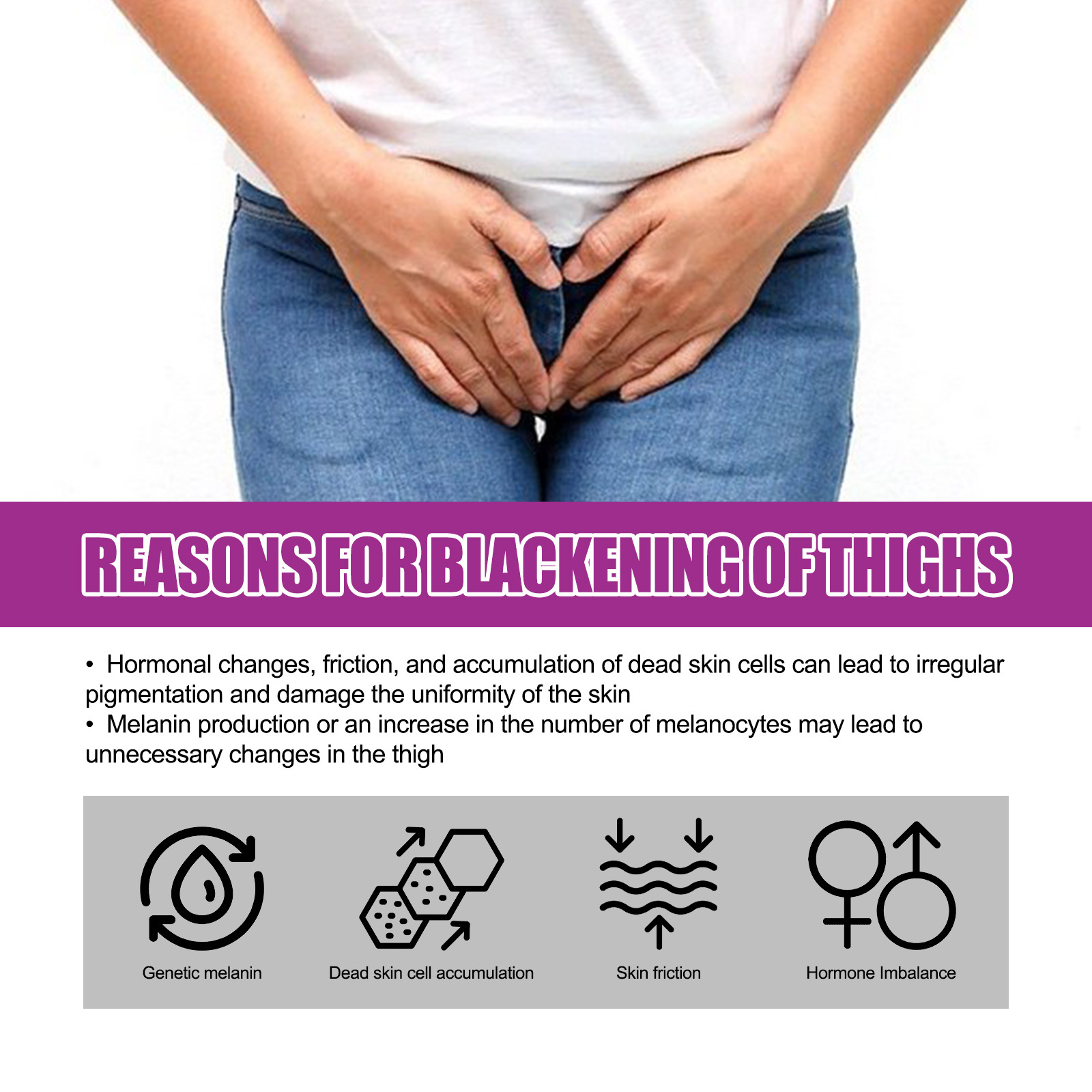 OUHOE krema za učvrstitev kože za pazduhe, komolce, ten kože, melanin za posvetlitev in beljenje kože,_voghion.com