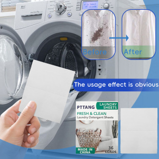 Cross-Border New Model Washing Machine Stain Removal Fresh Laundry Tablets for Household Clothing Color Absorption Tablets Anti-Color Bleeding Dyeing Laundry Tablets