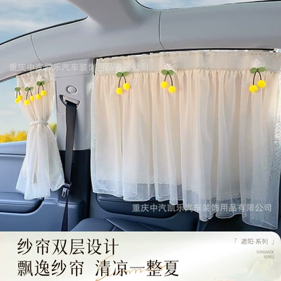 Sunscreen Heat Insulation Curtain Side — Car curtains
