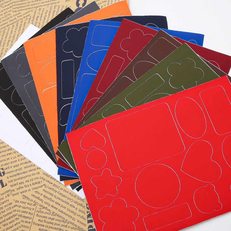 羽绒服补丁贴布贴男女免缝自粘无痕补衣服贴修补破洞贴花图案