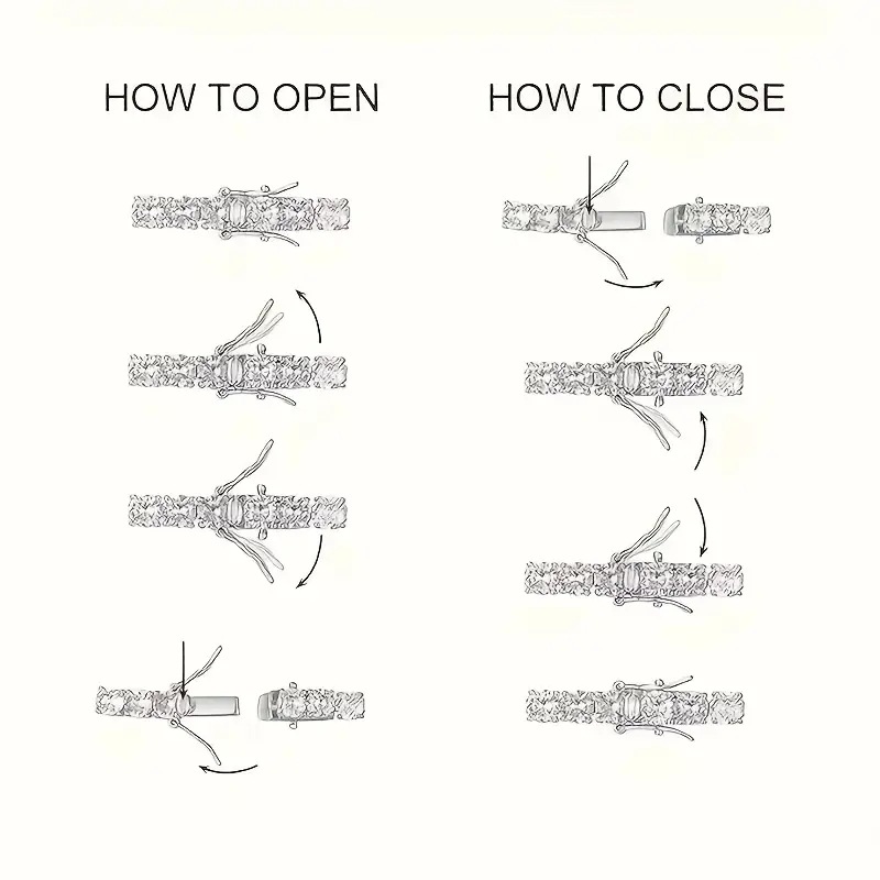 Unisex teniso apyrankė s925 sidabruota su pilnais deimantais_voghion.com