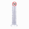 New product XL egg -free penis, large transparent simulation penis suction cup tpe soft glue foreign trade explosion 5cm*25cm