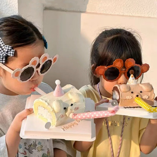 Ins Internet celebrity same color polka dot blowing dragon whistle children's birthday party paper blowing roll wholesale props for fun