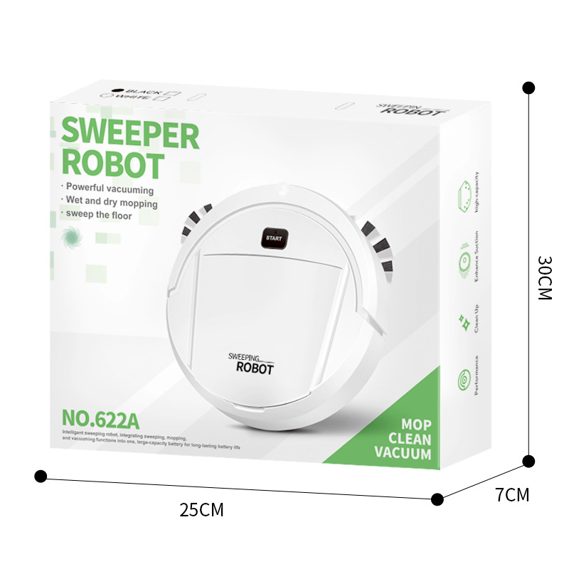 Nuevo robot de barrido inteligente succión barrido y arrastrando USB integrado colector polvo limpieza del hogar ayudante regalo al por mayor