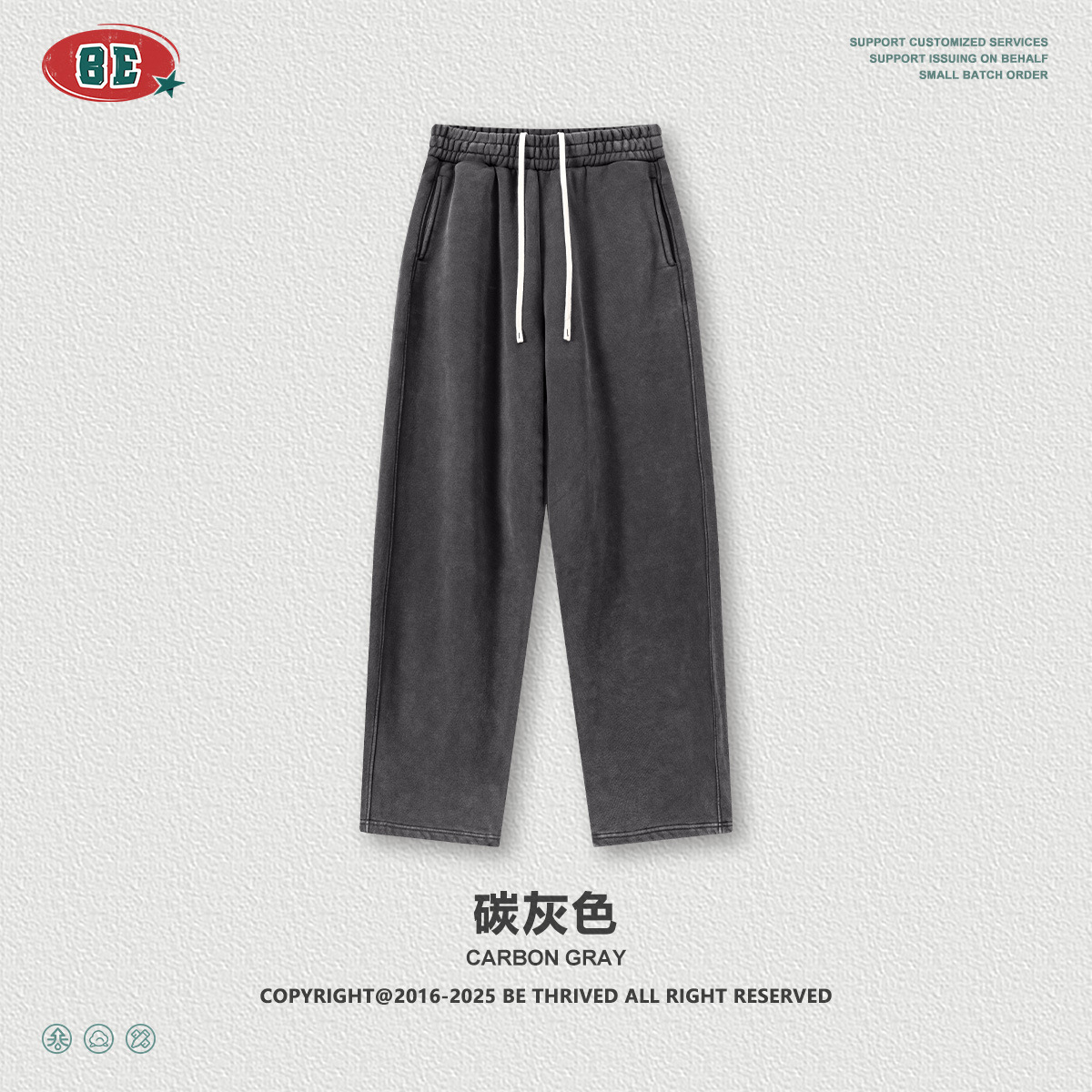 Be Hombres| Otoño y invierno marca de marea lavada con agua retro con camisa encapuchada con cremallera chaqueta de macheta pantalones para hombres
