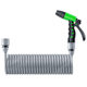Deli Multifunctional Spring Water Pipe Anti-Freeze and Explosion-Proof Metal High-Pressure Car Wash Water Gun Household Tap Water Telescopic Water Pipe