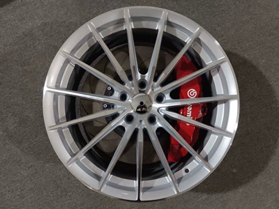 16/17/18/ 19inch Gt Spin-Cast Modified Hub - 17x75j-bright-silver