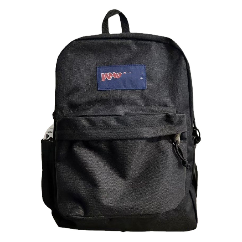 Jess nueva mochila de lona transfronteriza de gran capacidad Escuela Secundaria campus simple pareja mochila