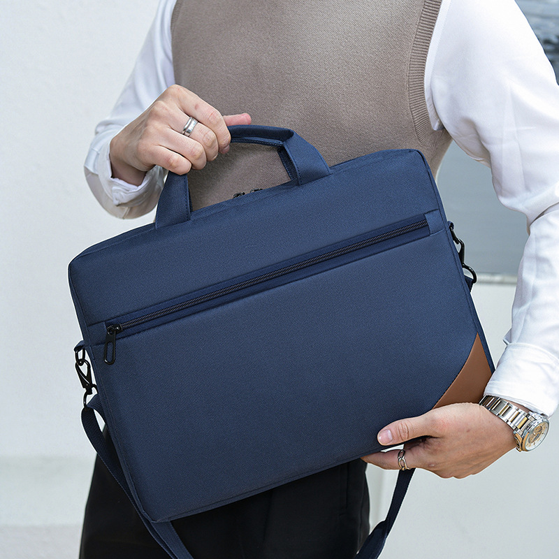 Portable Laptop Bag Outdoor Commuter Men's Shoulder Crossbody Bag Large Capacity Men's Business Meeting Briefcase Portable Laptop Bag Outdoor Commuter Men's Shoulder Crossbody Bag Large Capacity Men's Business Meeting Briefcase