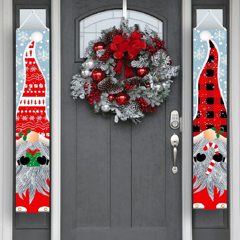 Christmas Door Hanging Flag Curtain Wholesale Nihaojewelry display picture 4