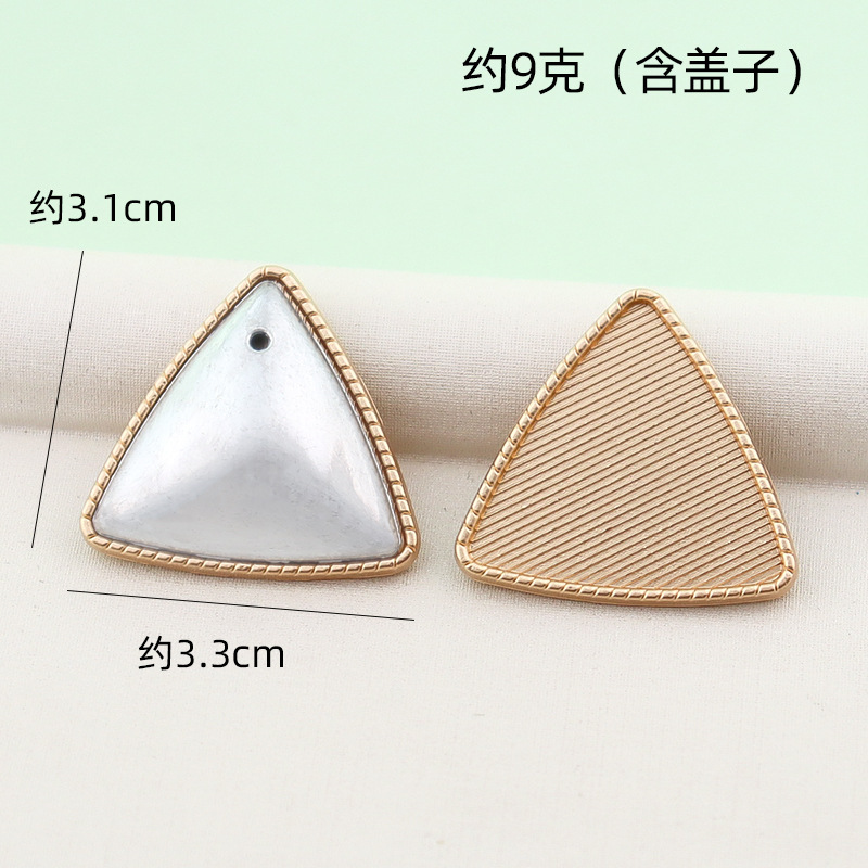 Songjin 手作り DIY ヘアロープアクセサリー蓋溝革パッチ幾何学的なジュエリーアクセサリー工場卸売|undefined