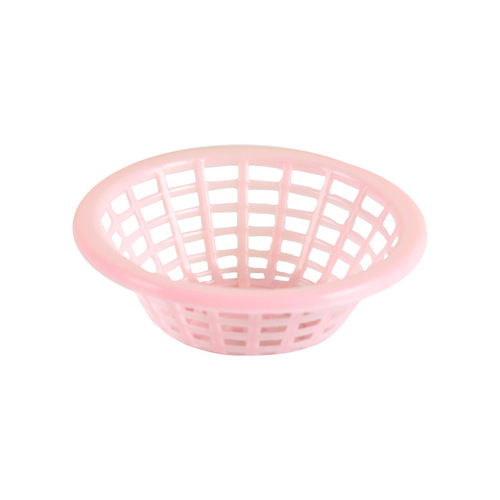 Mini miniature food play scene supermarket drain basket small basket diy play house simulation kitchen vegetable basket toy