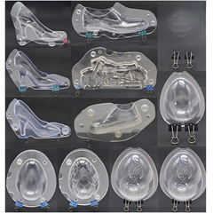 DIY Baking New 6pcs 3D Easter Egg Dinosaur Egg Sugar Chocolate Cake Shaping Mold