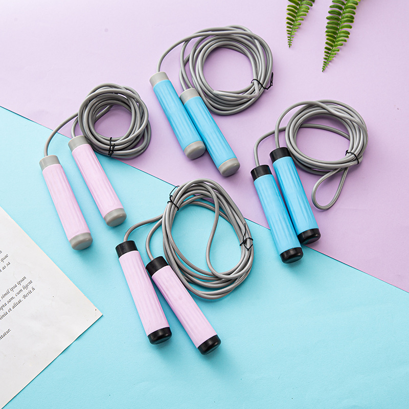 non-slip silicone sports jump rope for gym