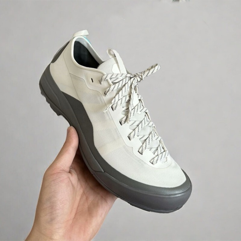 Wear-Resistant White Bird-Style Hiking Shoes for Men, Hiking Shoes, Cross-Country Sports Shoes, Outdoor Breathable Casual Shoes, Commuting Shoes