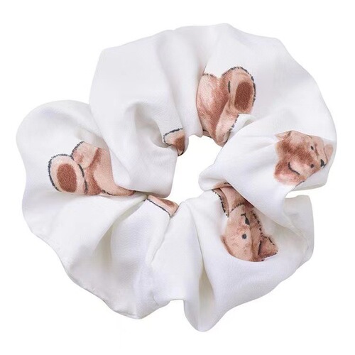 Korean style large intestine hair ring ins organza mermaid hair decoration fairy JK plaid head flower fabric bow headband