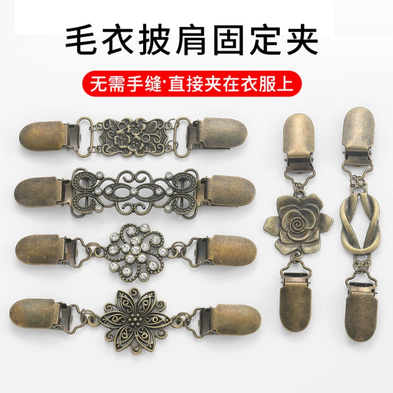 Воротник Шарф Зажим Шаль Зажим Европейские и Американские Алмазные Шелковые полотенца Зажим Винтажная Брошь Зажим Свитер Женские Сплавные Аксессуары