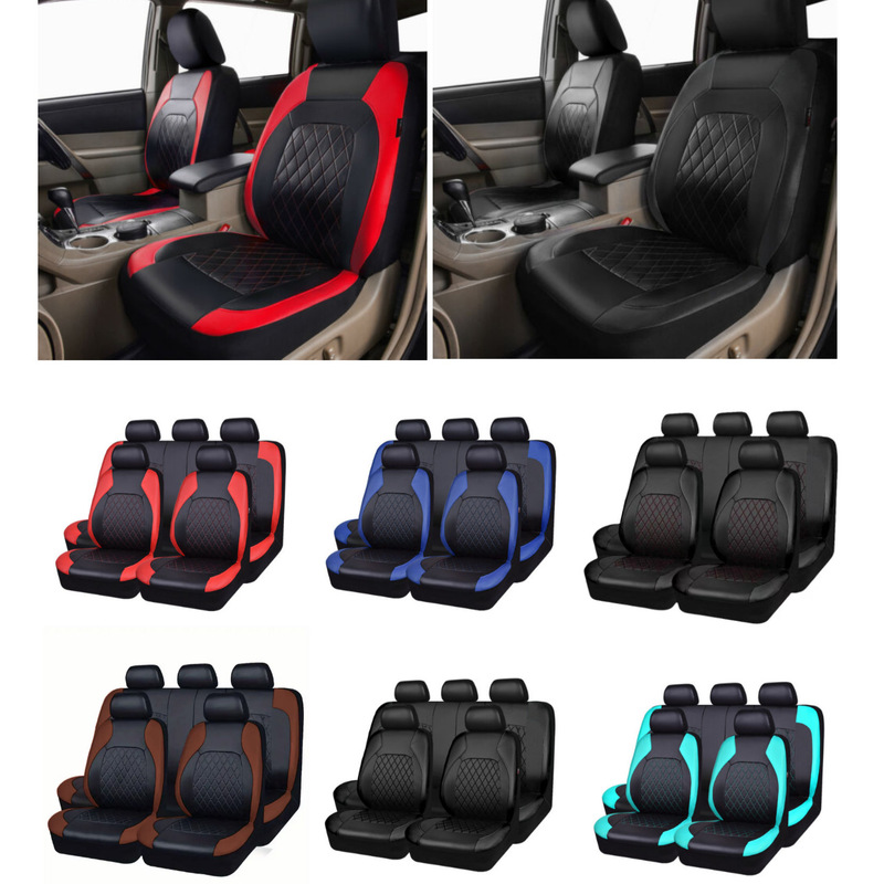 Source Manufacturer Single-Line Quilted Embroidered Leather Universal Car Seat Cushion Cover Amazon Temu Meike Duo Source Manufacturer Single-Line Quilted Embroidered Leather Universal Car Seat Cushion Cover Amazon Temu Meike Duo
