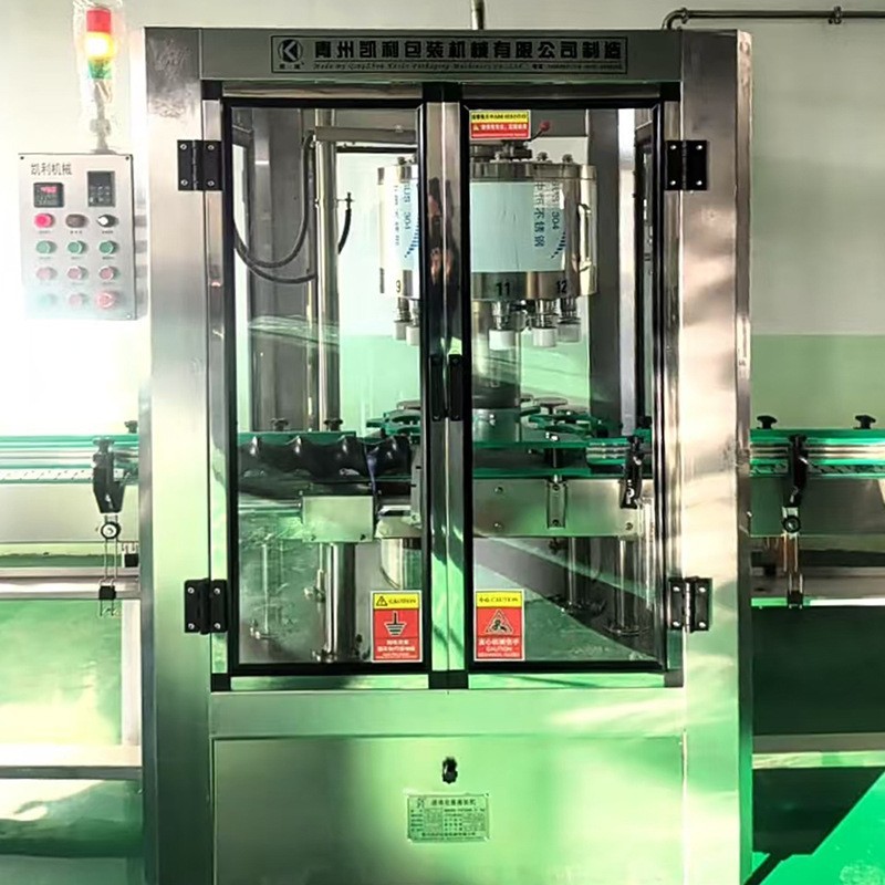 全自动500ml白酒灌装设备 液体灌装机械 瓶装液体定量包装机 酒水