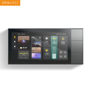 Mi Rui smart central control screen 86 type 6 inch ZIGBEE wireless smart home gateway graffiti background music host