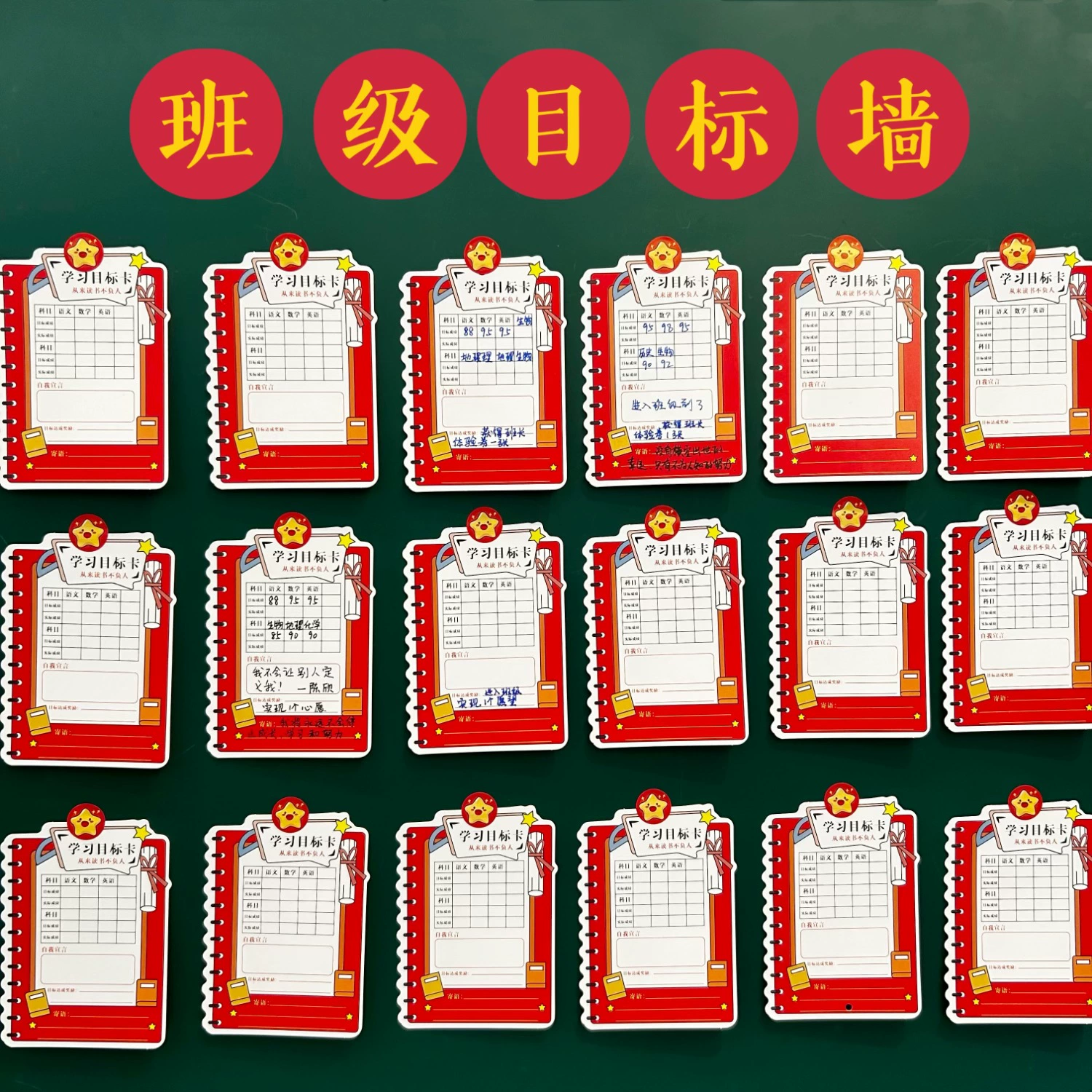 Карта результатов промежуточного экзамена для учащихся