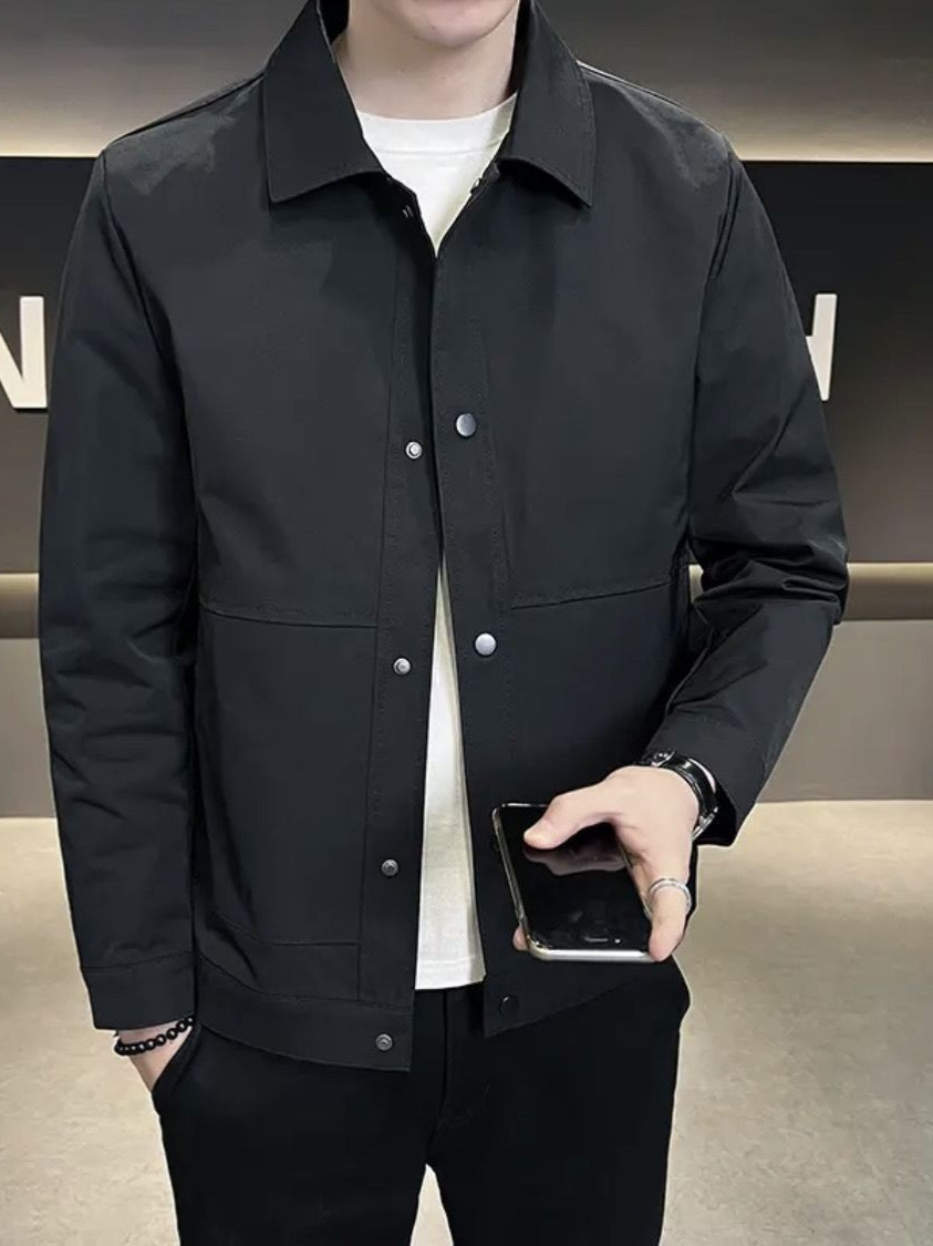 Chaqueta ejecutiva de negocios de alta gama para hombres 2024 nuevo traje de moda de primavera, otoño e invierno chaqueta casual para hombres