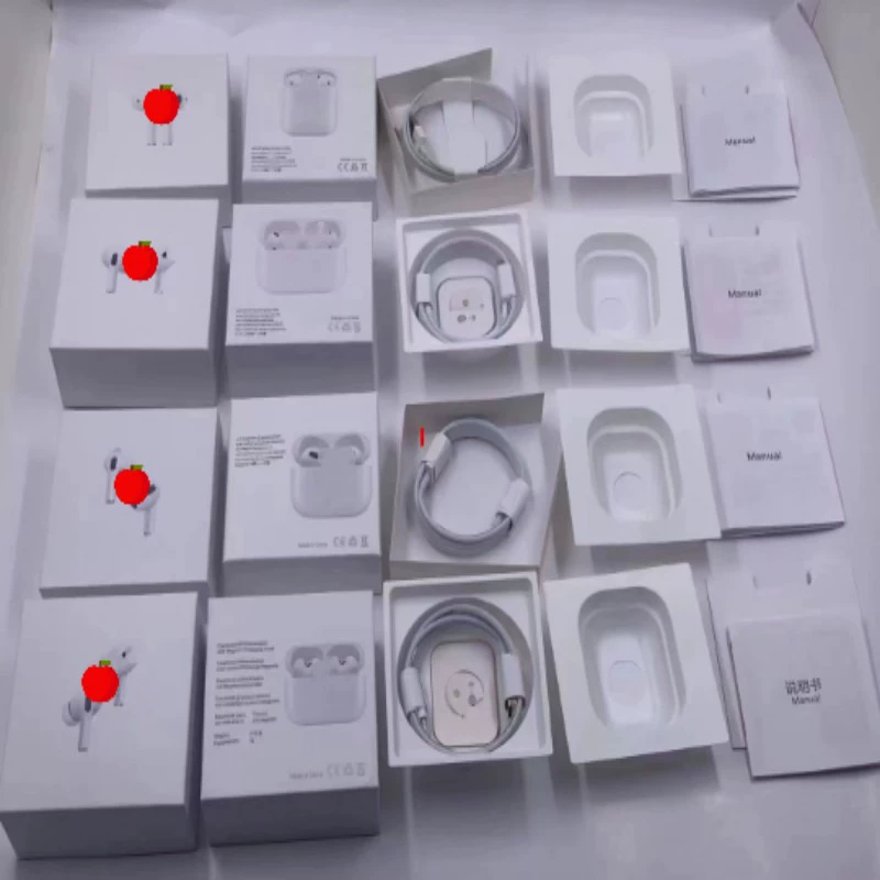 Кросс-бордер наушники AirPods Pro пятого, шестого и седьмого поколения с качественным активным шумоподавлением, совместимы с беспроводными Bluetooth-гарнитами Apple и Huawei