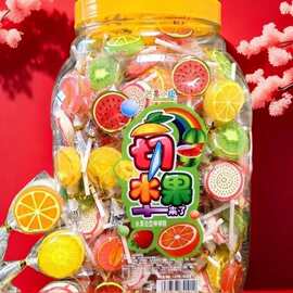 多种棒棒糖高颜值混合水果味硬糖儿童节日幼儿园奖励品糖果批发