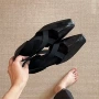 浅口平底编织绝美单鞋