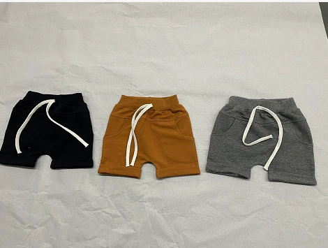 Shorts, trousers, three colors