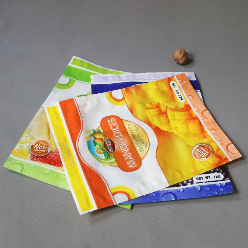 复合袋四边封八边封袋扣手自封食品袋无拉头拉链袋糕点糖果自封袋