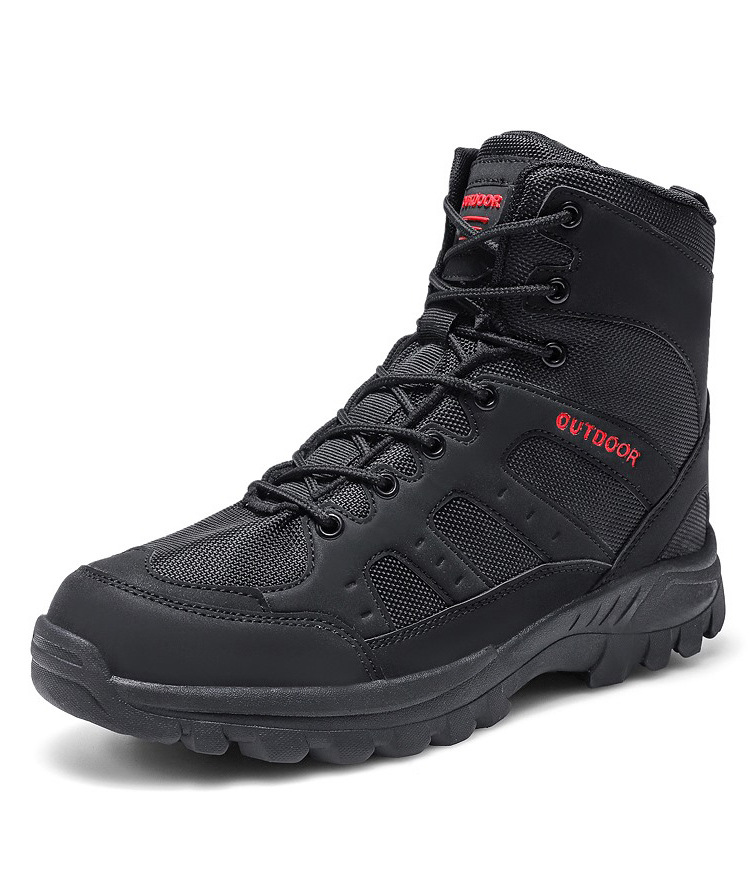 Bottines de sécurité tactiques pour homme chaussures de randonnée_voghion.com