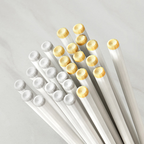 Chopsticks for household use, high temperature resistant, non-slip, anti-mold, one chopstick per person, high-looking alloy chopsticks, hotel kitchen tableware wholesale