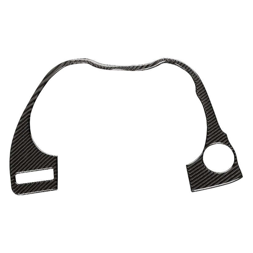 Adecuado para Infiniti Q50/Q60 real panel de instrumentos fibra carbono marco decorativo parche interior del coche accesorios modificación