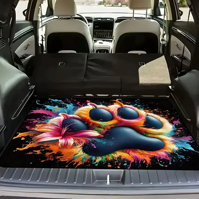 Car Decoration Floor Mat, Stain-Resistant | Avtomobil döşəmə paspasları - 26321hbxd-10-75100cm-crystal-velvet-dot-plastic-bottom