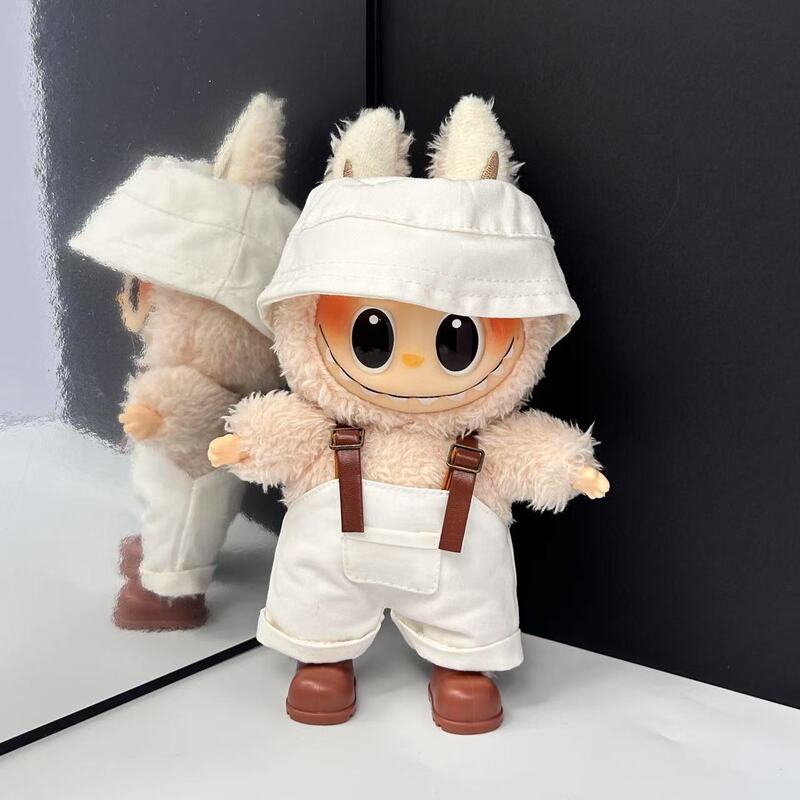 一二三代拉布布服装衣服套装搪胶玩偶labubu潮流娃衣装饰配件大牌|undefined