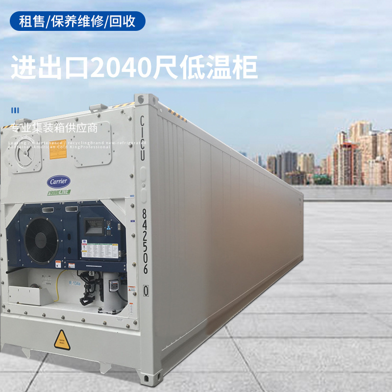 【租售】海运冷藏集装箱制冷货柜运输进出口2040尺低温柜冷链运输