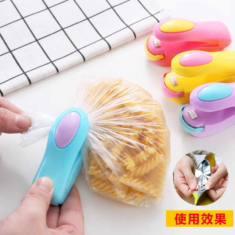 T携帯ミニシール機家庭用手押しホットシール機間食ビニール袋シール機卸売りはロゴを決めることができる|undefined