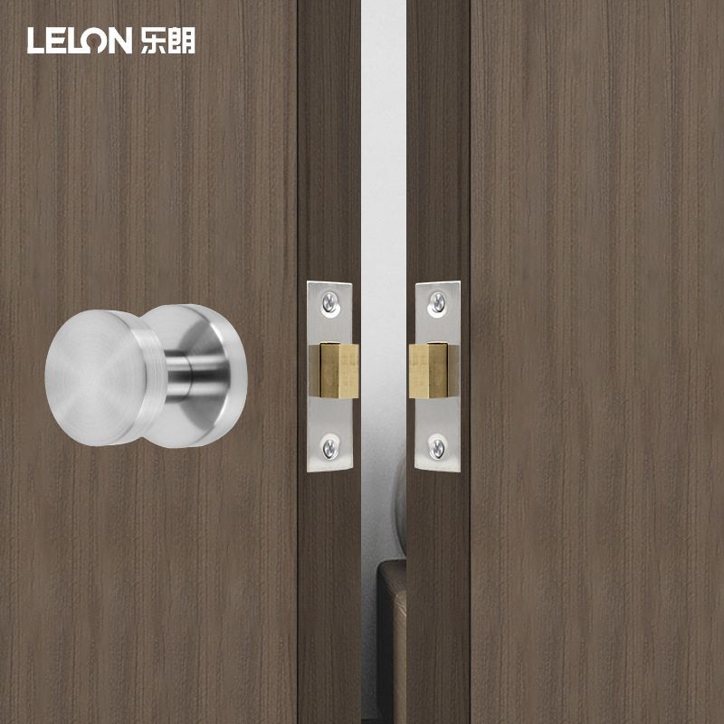 Cerradura invisible interior personalizada puerta del dormitorio cerradura esférica sólida puerta invisible cerradura de puerta unilateral cerradura oculta