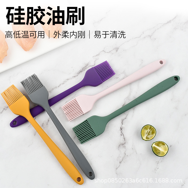 Pincel de Silicona para Repostería y Asados Tamaño Pequeño de Grado Alimenticio image 2
