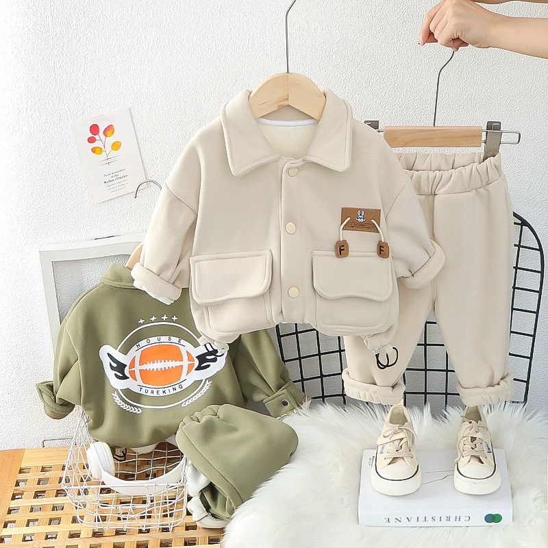 Fleece autumn children's set