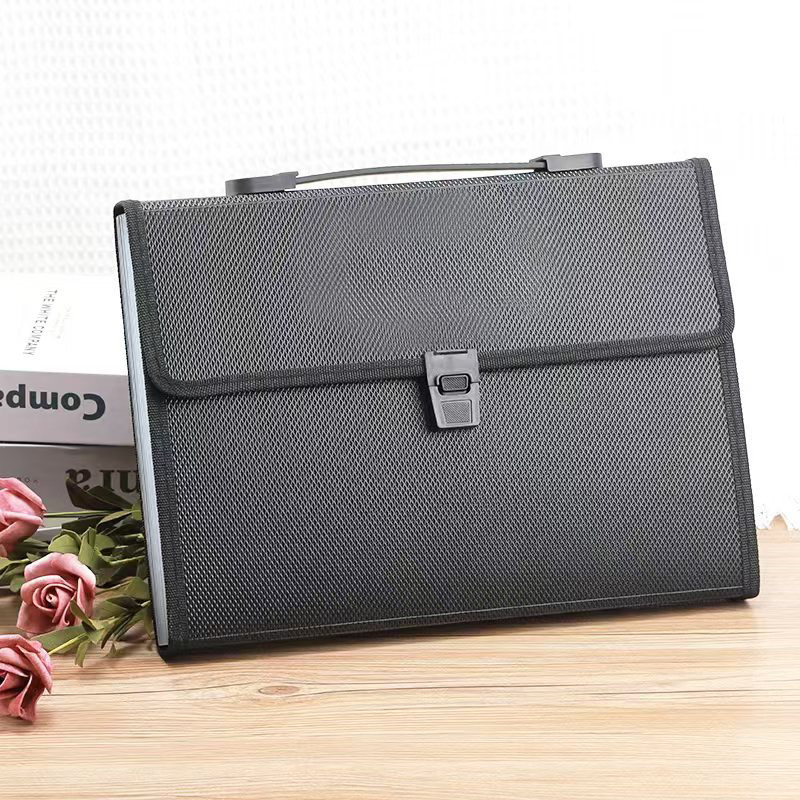 A4 diamante portátil bolsa de órgano de fijación 13 bolsas de archivos de gran capacidad bolsas de almacenamiento de documentos de examen de estudiantes al por mayor
