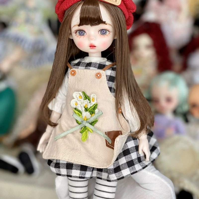 6 точек Домашний BJD30 см сустав mjd кукла Макияж кукла 3D реальный глаз девочка игрушка наряд кукла