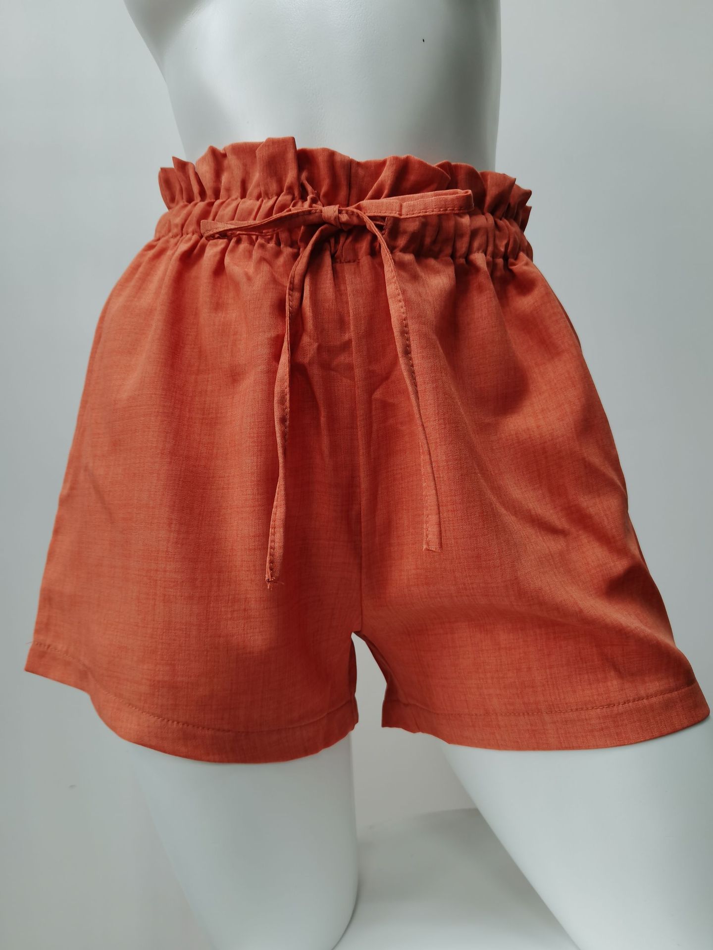 Femmes Du Quotidien Décontractée Couleur Unie Shorts Pantalons Décontractés Pantalon Large display picture 2