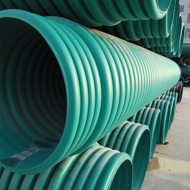 大口径埋地排污 共混聚乙烯 MPVE双壁波纹管 农田灌溉用