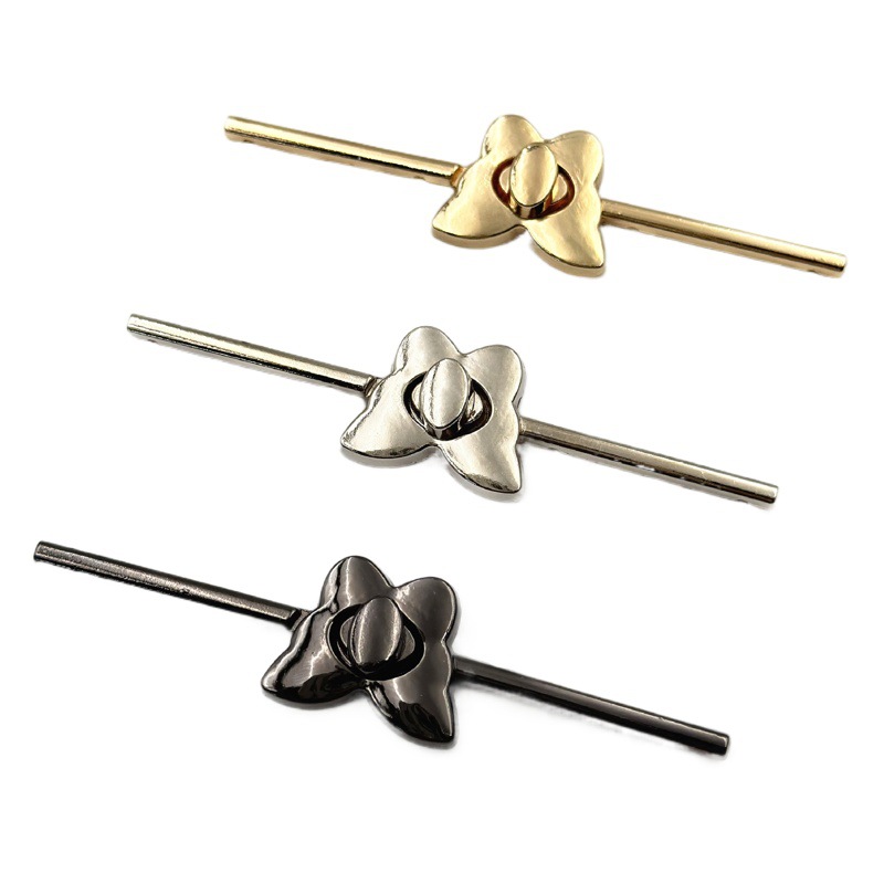 チャイナドレスの金属の一字のバックルの中国風のボタンの合金のdiyの縫い目のボタンの装飾は新しい中国式のロックの棒を掛けます。