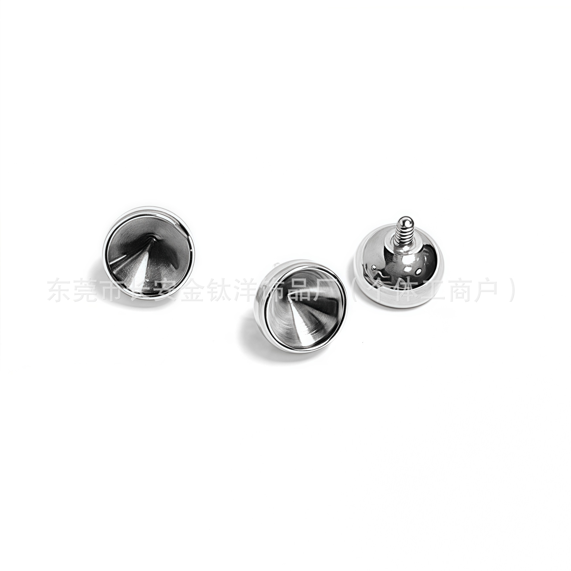 Labret piercing jewelry detail image