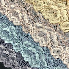 18CM Double Color Lace Edge Glitter Fairy Atmosphere Underwear Bra Hanfu Qipao DIY Decorative Factory Wholesale